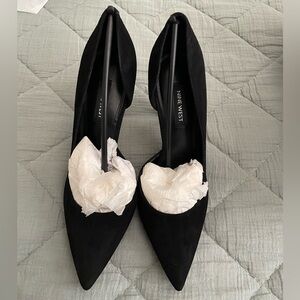 Nine West Black Suede Pumps